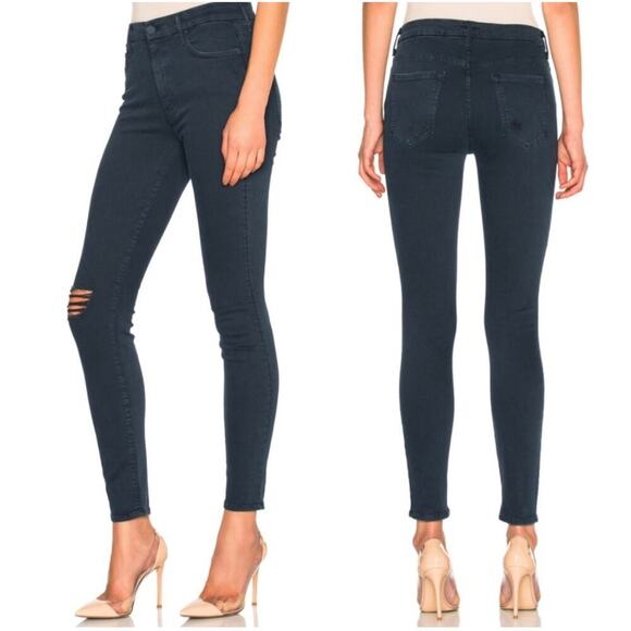 B22 MOTHER High Waisted Looker Blow out Jeans Womens 27 Off Duty Model Street - Picture 1 of 10
